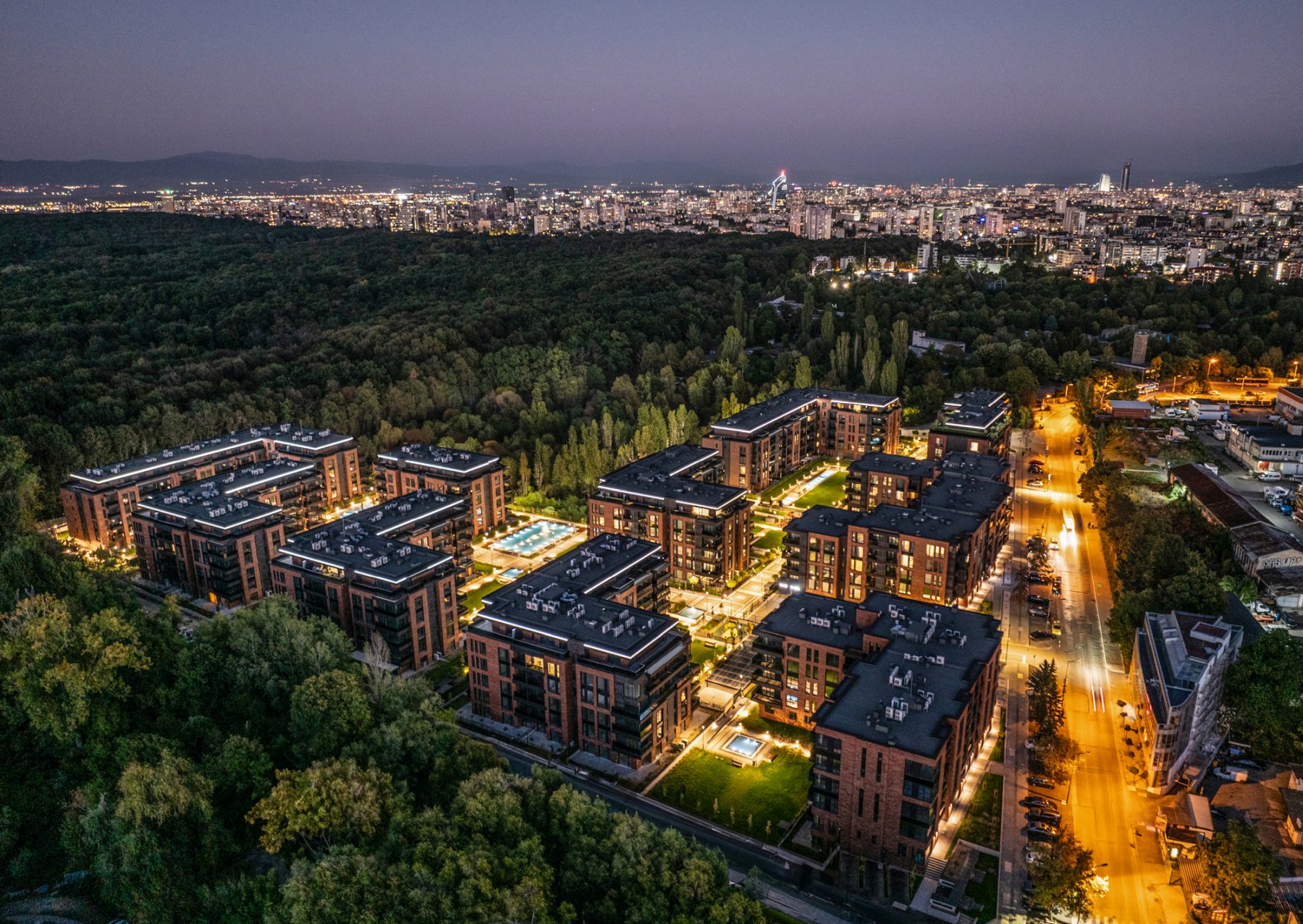 SoHome нощем, от въздуха